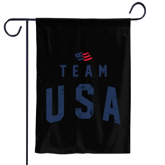 TEAM USA USED LOOK Garden Flags