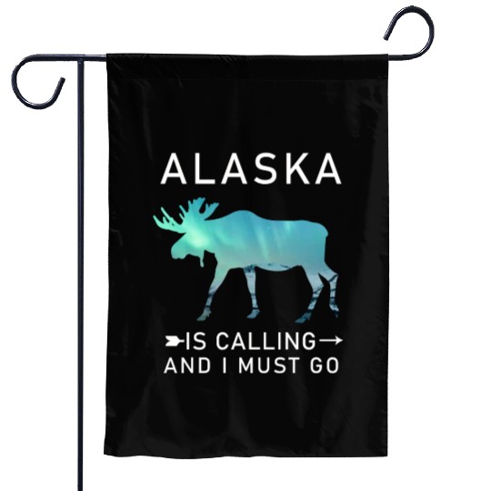 Alaska Gift USA Natur Bär Denali Grizzly Wald Garden Flags