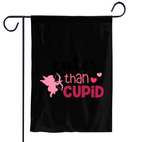 Cuter than Cupid Garden Flags