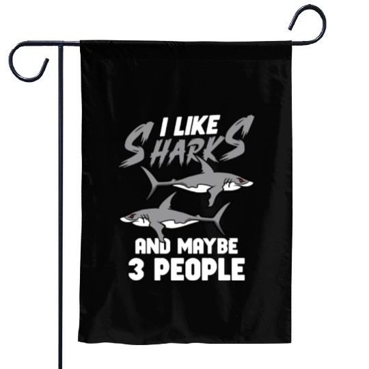 Shark Ocean Predator Sea Creature Garden Flags