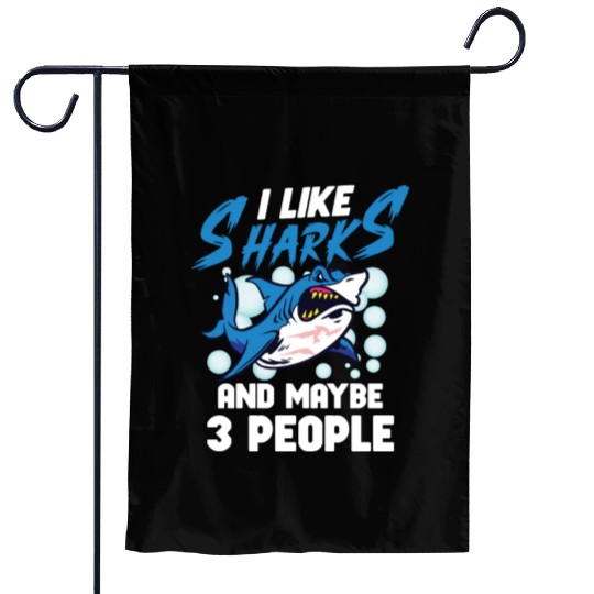Shark Ocean Predator Sea Creature Garden Flags