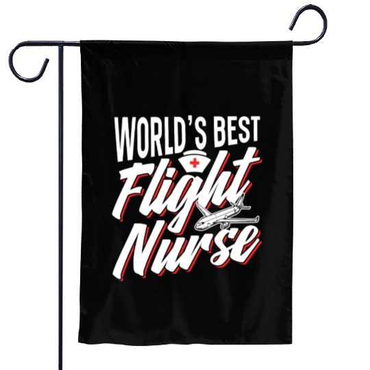 World's Best Flight Nurse Team Job Medic Garden Flags