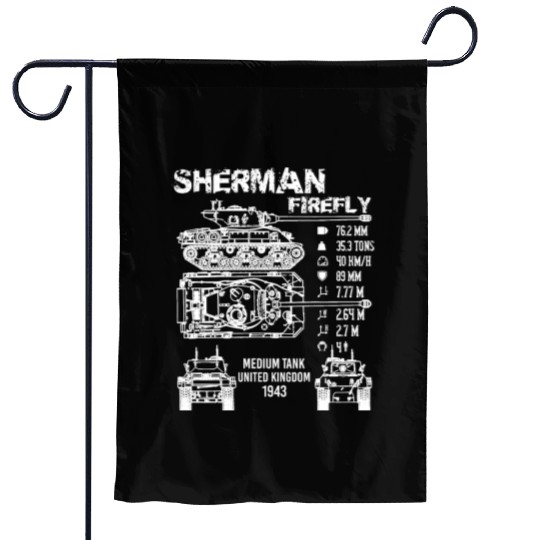 Sherman Firefly Tank Specifications Garden Flags