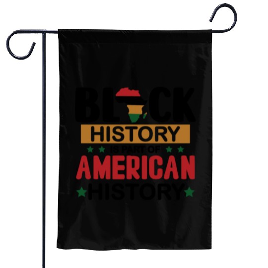 Black History Garden Flags