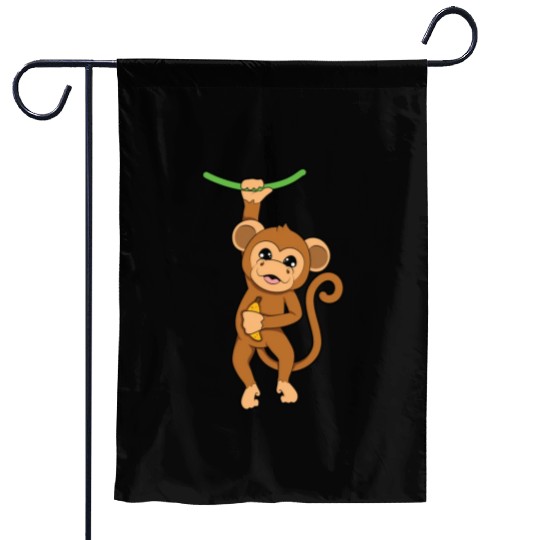 Monkey Garden Flags