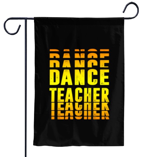 Dance Teacher design Garden Flags