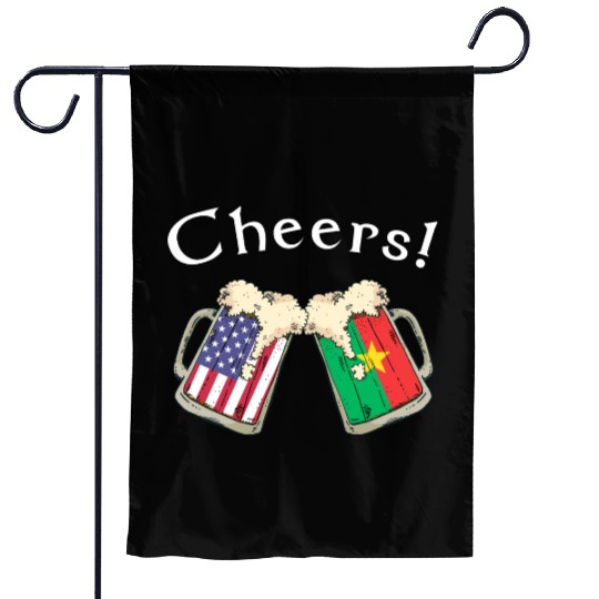 Burkinabe American Grown Country Cheers Beer Drink Garden Flags
