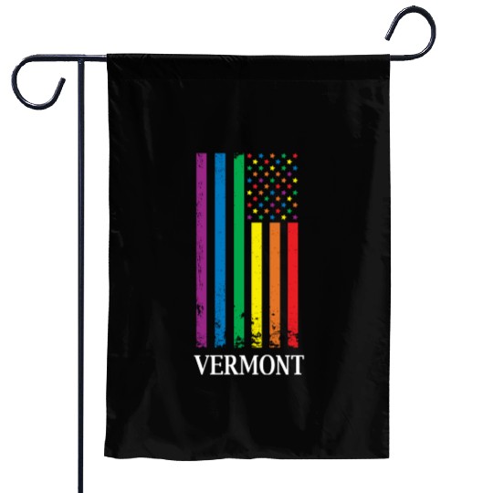 Vermont Pride Month Pride Flag LGBT Community LGBT Garden Flags