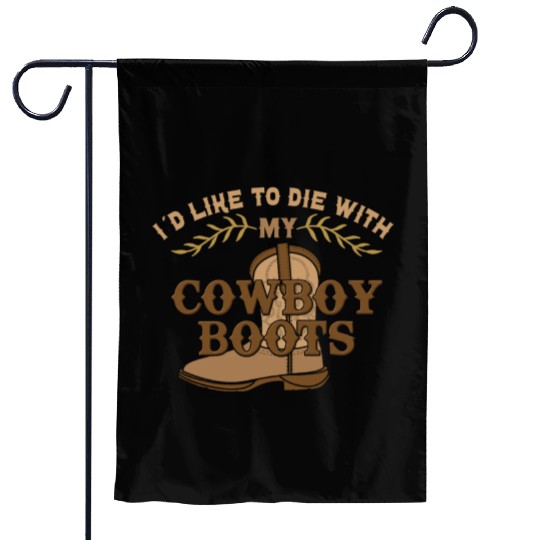 Cowboy Barn Bull Rider Rodeo Country Western Gift Garden Flags