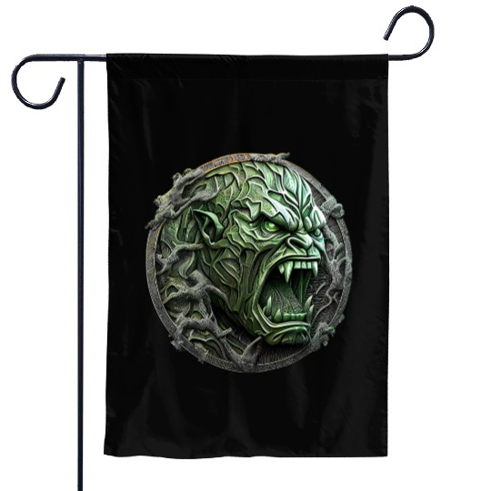 Angry Hulk Garden Flags