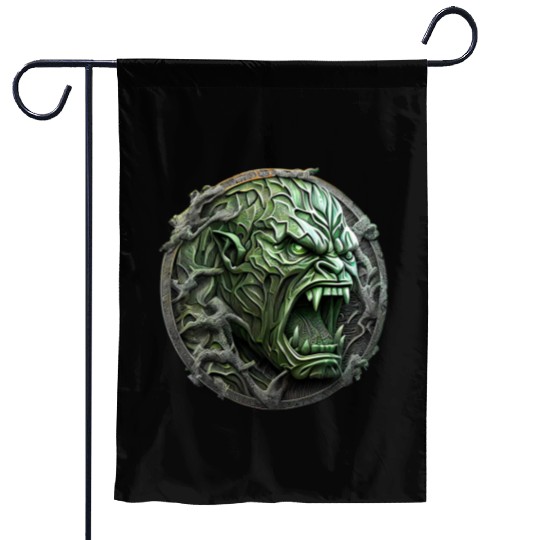 Angry Hulk Garden Flags