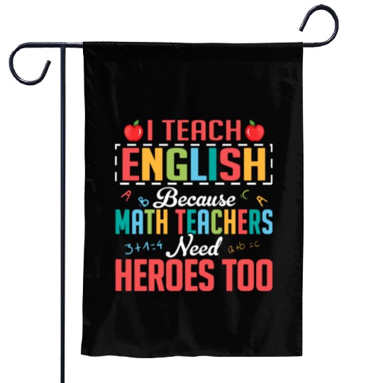 I Teach English Grammar English Teacher Garden Flags
