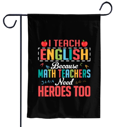 I Teach English Grammar English Teacher Garden Flags