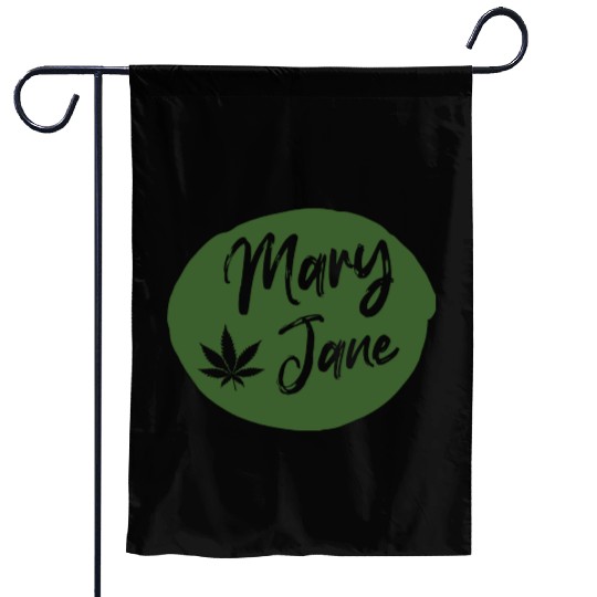 Mary Jane Drop Garden Flags