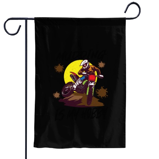 Dirt Bike Dirt Bike Riding Motocross Dirt Biking Garden Flags