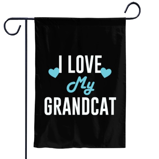 I Love My Grandcat | Cat Lovers Garden Flags