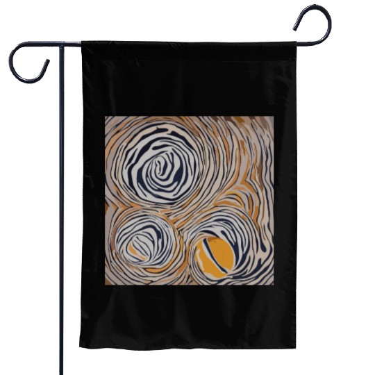 tiger skin Garden Flags