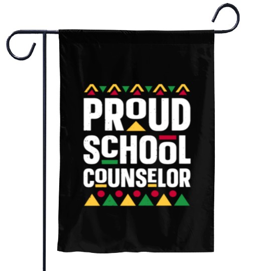 Proud School Counselor For School Counselors Garden Flags