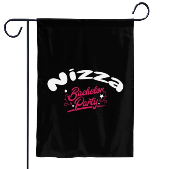 Bachelor Party Garden Flags Nizza Pre Wedding