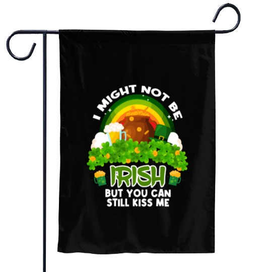 st.patricks, drinking, irish, four, leaf, clover, Garden Flags