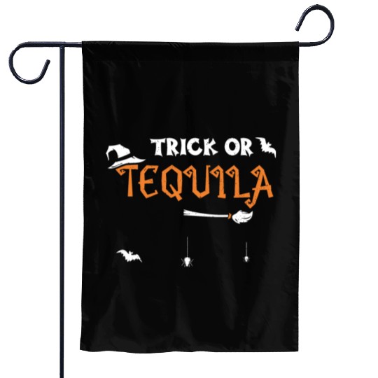 Trick or Tequila - Halloween Garden Flags