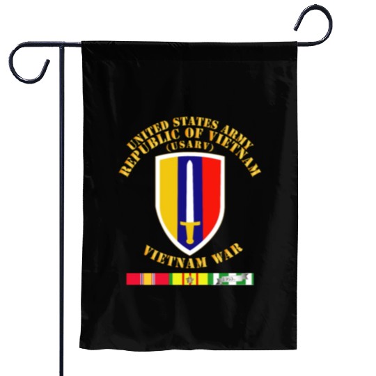 Army US Army Vietnam USARV Vietnam War w SVC Garden Flags