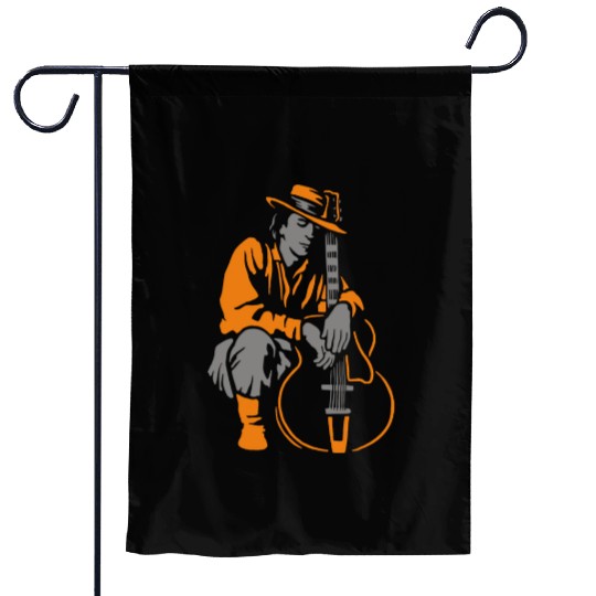 Guitar hero Garden Flags