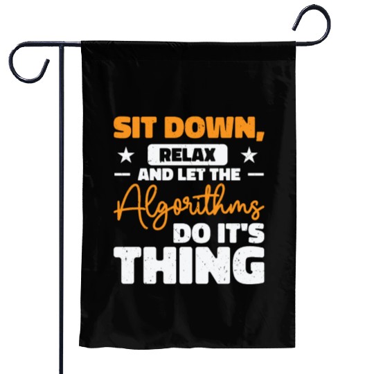 Computer Algorithm Programmer Artificial Garden Flags