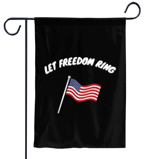 Let Freedom Ring Martin Luther King Day Human Righ Garden Flags