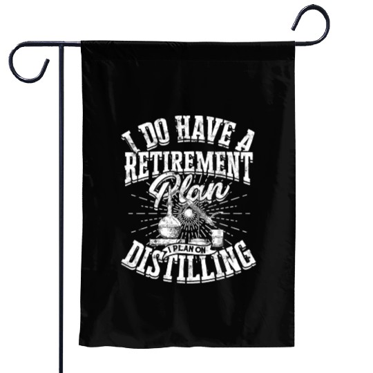 Distilling Whiskey Water Alcohol Distiller Brewery Garden Flags