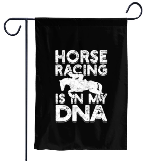 Horse Racing Equestrian Horseback Horse Racer Garden Flags