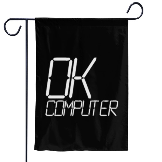 ok computer Garden Flags