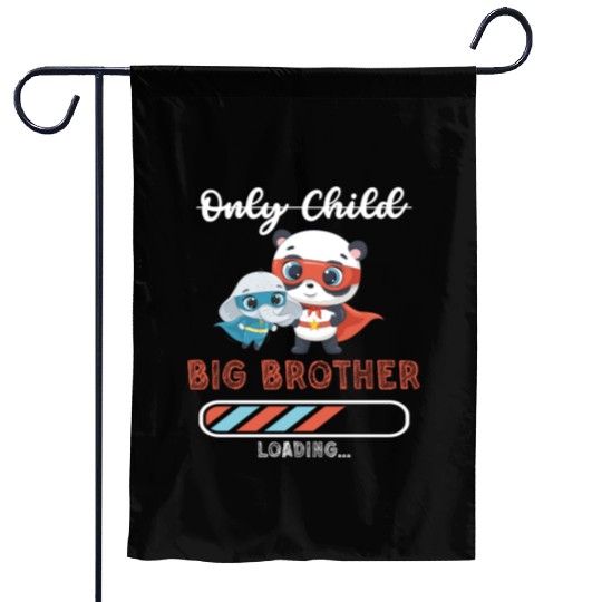 Big brother super hero panda elephant 2023 Garden Flags