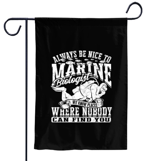 Marine Biologist Mammal Sea Animals Ocean Biology Garden Flags