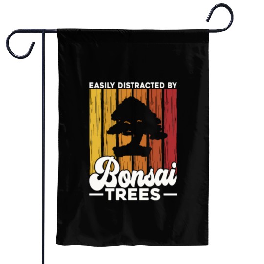 Bonsai Tree Owner Gift Bonsai Tree Gardening Garden Flags