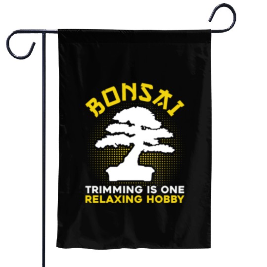 Bonsai Tree Owner Gift Bonsai Tree Gardening Garden Flags