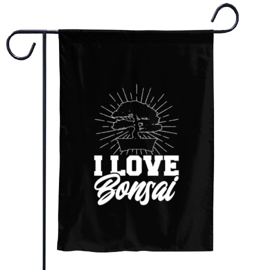 Bonsai Tree Owner Gift Bonsai Tree Gardening Garden Flags