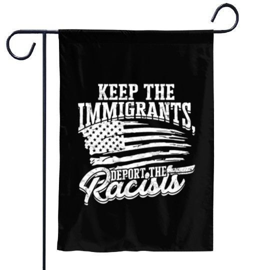 US Immigrant Indigenous USA Immigrants america Garden Flags