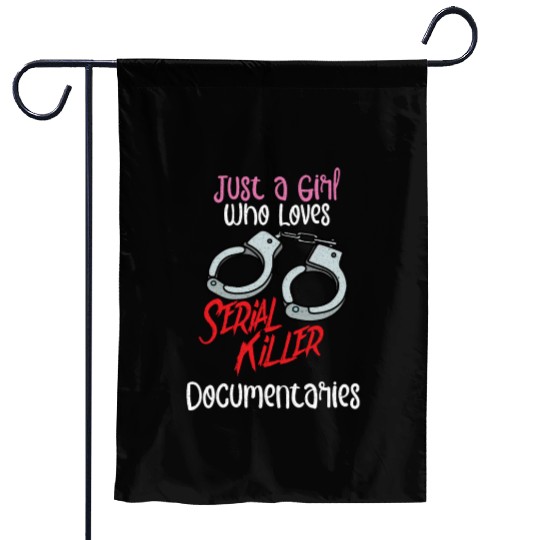 True Crime Murder Spy Crime Interest Gift Idea Garden Flags