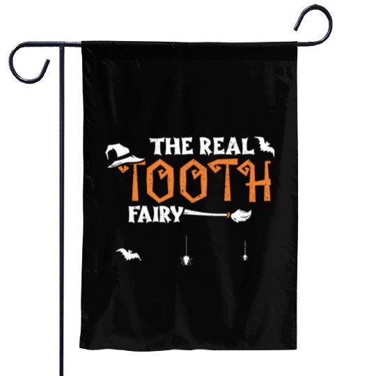 The Real Tooth Fairy - Halloween Garden Flags