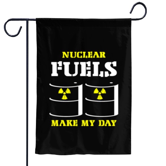 Nuclear Engineer, nuclear, science Garden Flags