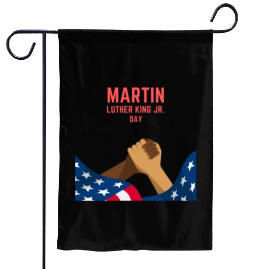 Martin Luther king jr. day Garden Flags