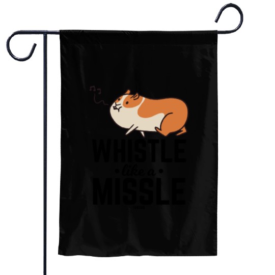 Hamster whistles a song Garden Flags