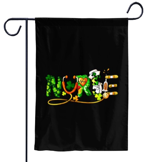 St Patricks Day, Nurse Garden Flags