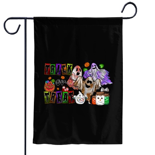 Trick or Treat Garden Flags