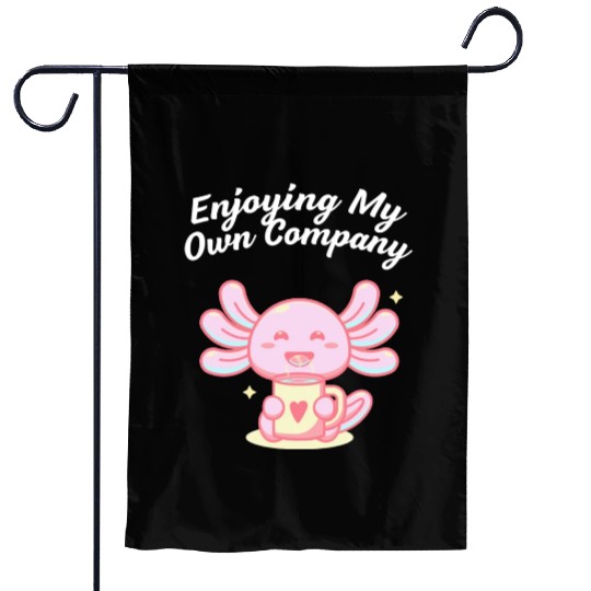 Enjoying My Own Company Sarcastic Introvert Sarcas Garden Flags