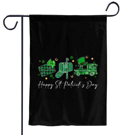 Happy Valentine's Day Postal Worker Valentine Gift Garden Flags