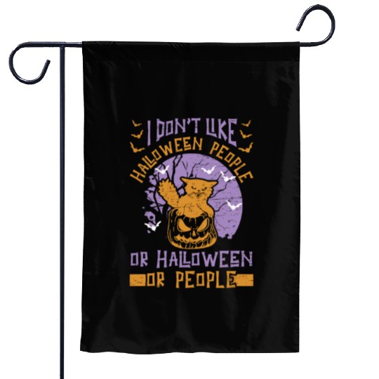 Halloween Cat Owner Pet Animal Kitten Lover Garden Flags