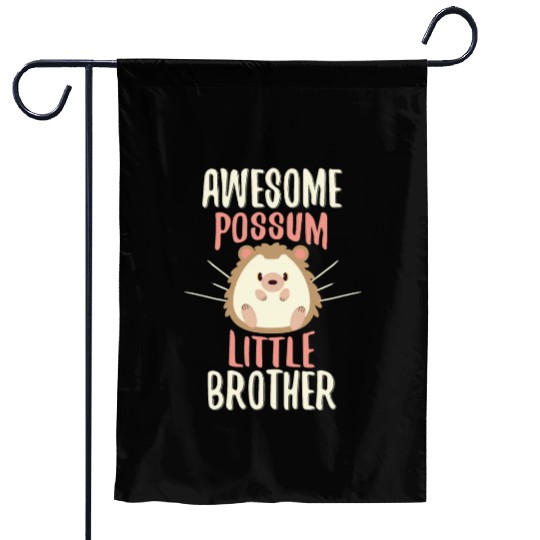 Awesome Possum Little Brother Garden Flags