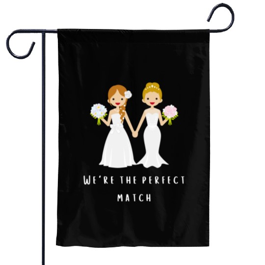 lesbian lgbtq pride valentine day 2023 valentines Garden Flags